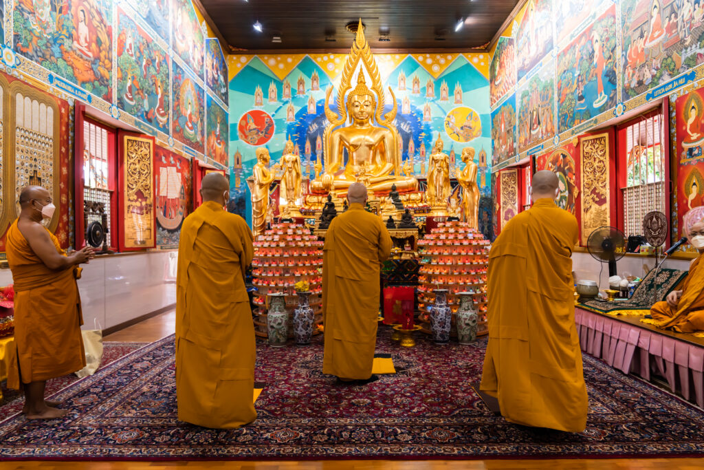 พระมหาเถระฝ่ายมหายาน วัดจีนฟาเจ้าฟาซื่อ