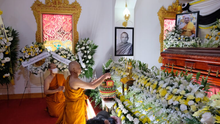 กำหนดการงานพระราชทานเพลิงศพพระเทพพุทธิวิเทศ